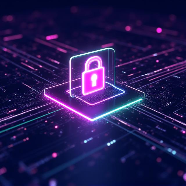 Abstract visualization of encrypted data streams